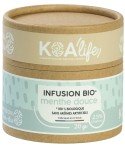 Infusion menthe douce bio au CBD