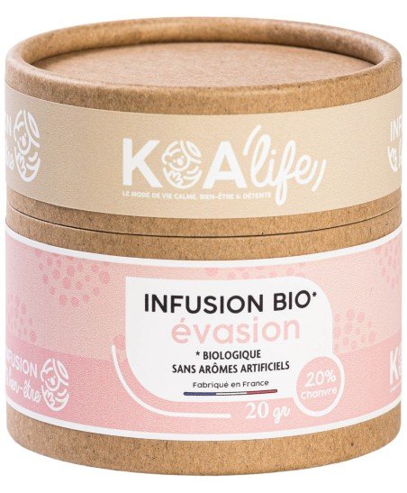 Infusion évasion bio au CBD