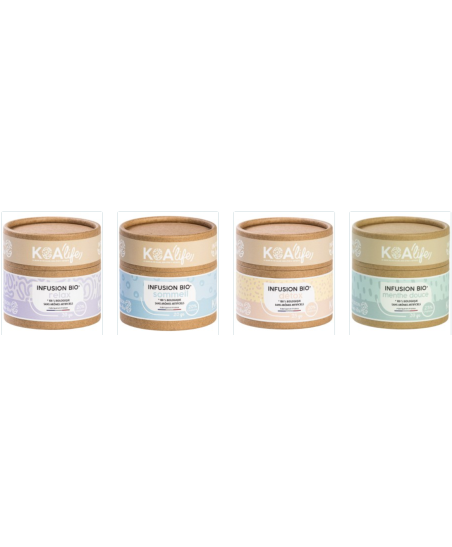 Coffret 4 infusions bio au CBD