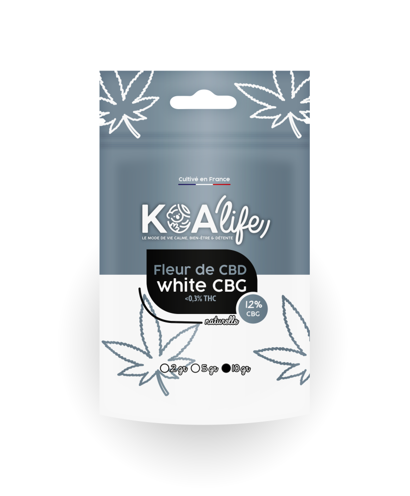 Fleur de CBD White CBG - Koalife
