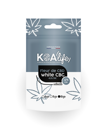 Fleur de CBD White CBG - Koalife