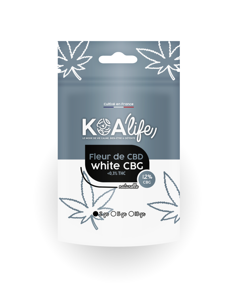Fleur de CBD White CBG - Koalife