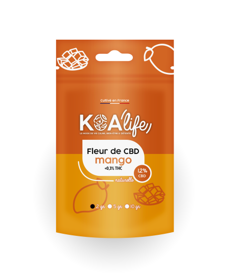 Fleur de CBD Mango 12% - Koalife